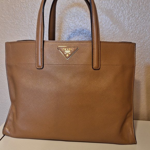PRADA AUTHENTIC HAND BAG - Picture 1 of 8